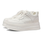 Damen Modische und komfortable Plateau-Sneaker mit dämpfender Sohle R&B