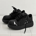Damen Modische Sneakers mit dicker Sohle und dekorativen Applikationen R&B
