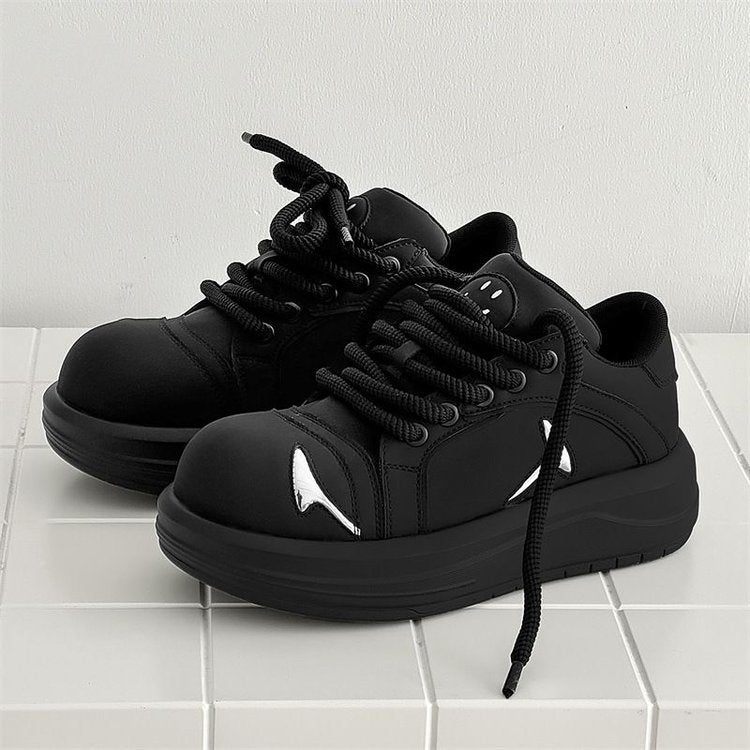 Damen Modische Sneakers mit dicker Sohle und dekorativen Applikationen R&B