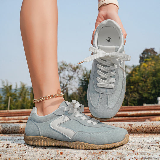 Damen Casual Sneakers aus hochwertigem Wildleder mit rutschfester Sohle R&B