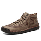 Herren Hochwertige und flexible Schnürboots mit rutschfester Sohle