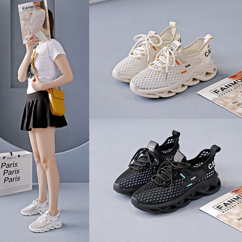Damen Atmungsaktive Lauf-Sneaker mit flexibler Sohle R&B