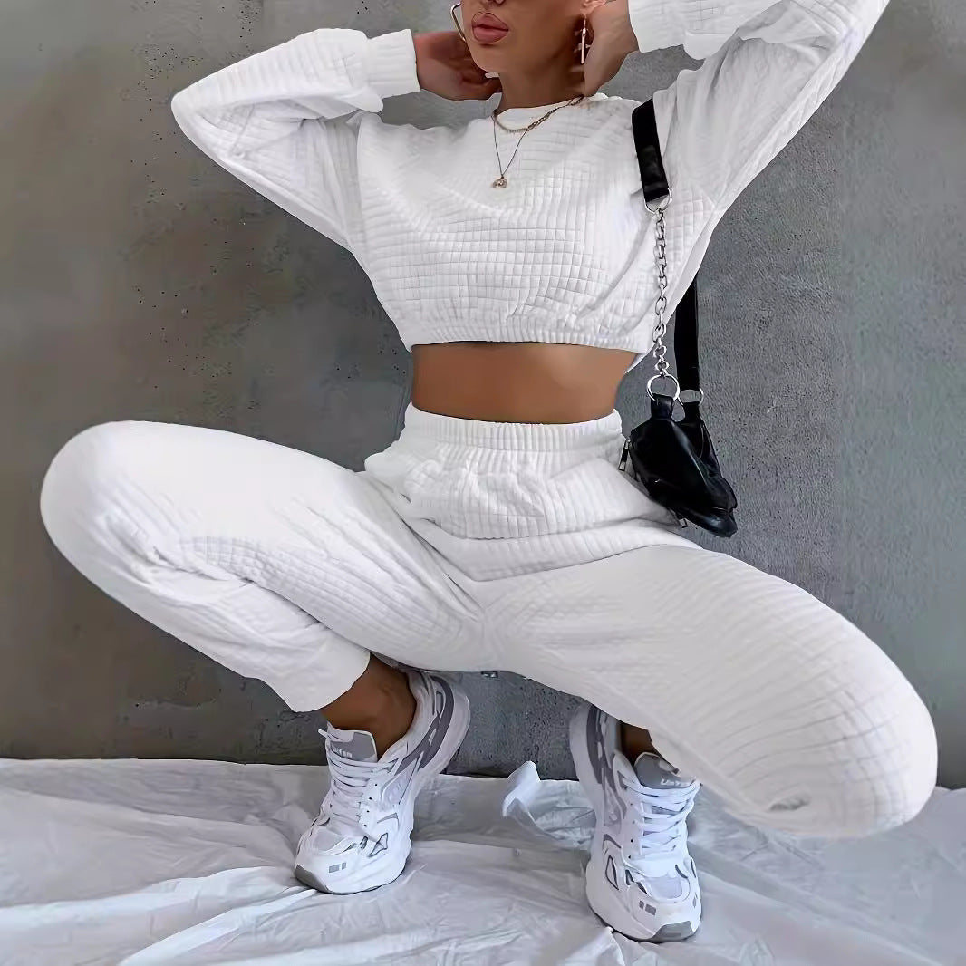 Jogginganzug Damen Quilted Set