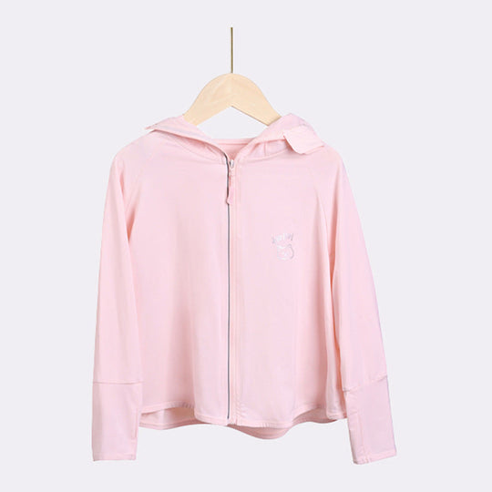 Damen leichte UV-Schutzjacke mit Kapuze und Reißverschluss R&B