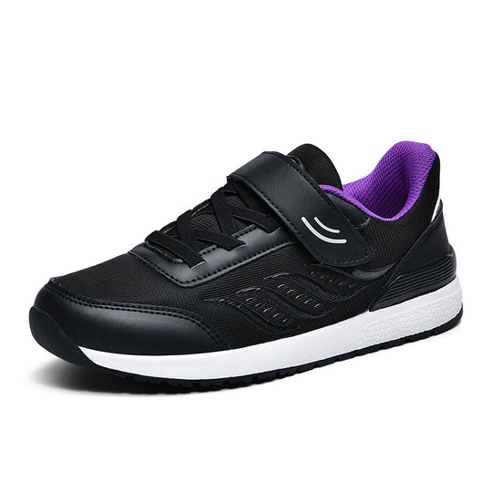 Damen Sportliche Sneaker mit praktischem Klettverschluss und atmungsaktiver Oberflächenstruktur R&B