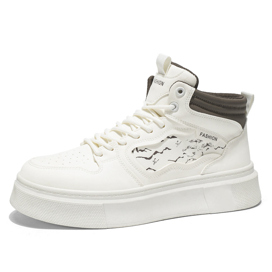 Damen Hochwertige und modische High-Top Sneakers R&B