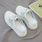 Damen Slip-On Sneakers mit atmungsaktiver Netzstruktur und bequemer Sohle R&B