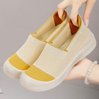 Damen Atmungsaktive Slip-On Freizeitschuhe mit elastischem Obermaterial R&B