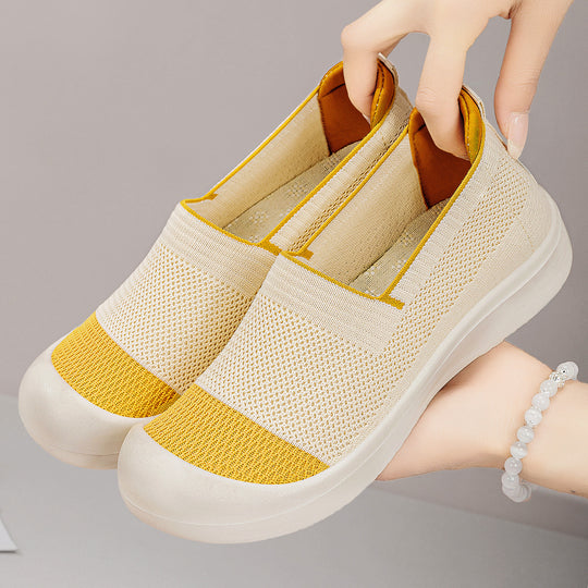 Damen Komfortable und atmungsaktive Slip-On Schuhe R&B
