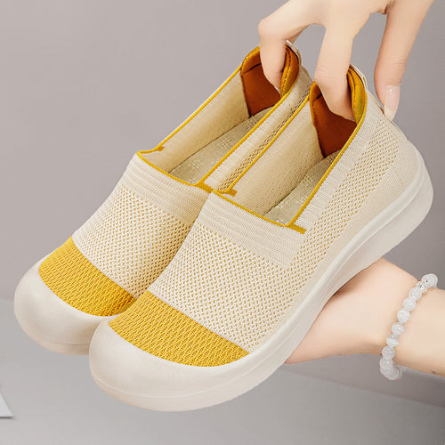 Damen Komfortable und atmungsaktive Slip-On Schuhe R&B