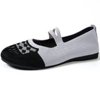 Damen atmungsaktive Strick-Ballerinas R&B
