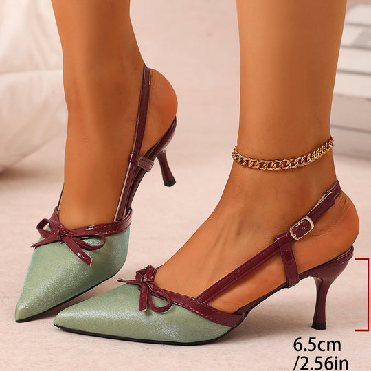 Damen elegante Slingback-Pumps R&B