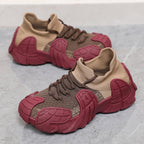Damen Performance-Freizeitsneaker mit elastischer Strickkonstruktion und rutschfester Sohle