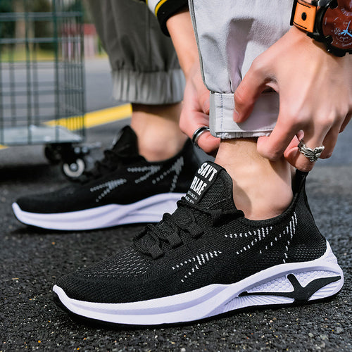Damen Sportliche Sneakers mit atmungsaktiver Mesh-Oberfläche und Dämpfungstechnologie R&B