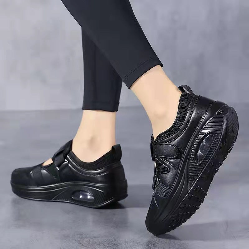 Damen Sportliche Sneakers mit atmungsaktivem Mesh-Obermaterial und gepolsterter Sohle R&B