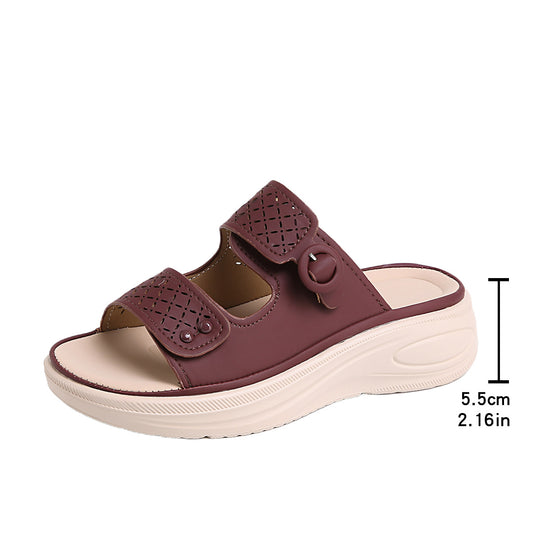 Damen Atmungsaktive Clogs mit modischem Lochdesign und komfortablem Fußbett R&B
