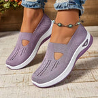 Damen Slip-On Sportschuhe mit luftdurchlässigem Netzdesign R&B