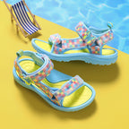 Damen Multifunktionale und atmungsaktive Outdoor-Sandalen mit verstellbaren Riemen