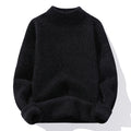 Damen Hochabschließend Pullover mit strukturierter Oberfläche