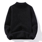 Damen Hochabschließend Pullover mit strukturierter Oberfläche