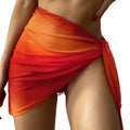 Damen Wickelrock aus leichtem Chiffon R&B