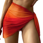 Damen Wickelrock aus leichtem Chiffon R&B