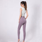 Damen Hochwertiges Funktions-Set mit sportlichem Cropped Top und High-Waist Leggings R&B