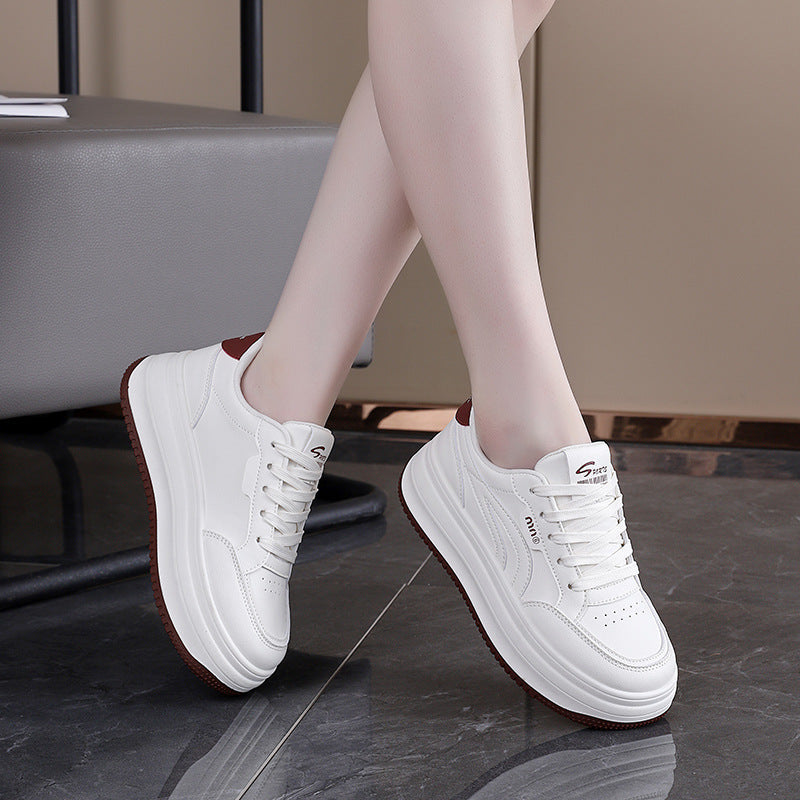 Damen Plattform Sneakers mit ergonomischer Dämpfung und sportlichem Design R&B