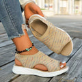 Damen Atmungsaktive Sandalen mit elastischem Obermaterial R&B