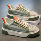 Damen Sportliche Sneakers mit stabiler Gummisohle und atmungsaktiver Mesh-Oberfläche Heidi Mode