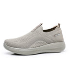 Damen Slip-On Laufschuhe mit atmungsaktiver Oberflächenstruktur R&B