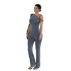 Damen Eleganter Einteiler mit asymmetrischem Schnitt und geschmackvollem Detail R&B