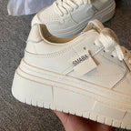 Damen Plattform-Sneaker mit dämpfender Laufsohle und eleganter Schnürung R&B