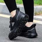 Damen Multifunktionale Sneaker mit atmungsaktivem Obermaterial und rutschfester Laufsohle R&B