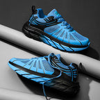 Damen Sportliche Laufschuhe mit atmungsaktiver Mesh-Oberfläche und dämpfender Sohle R&B
