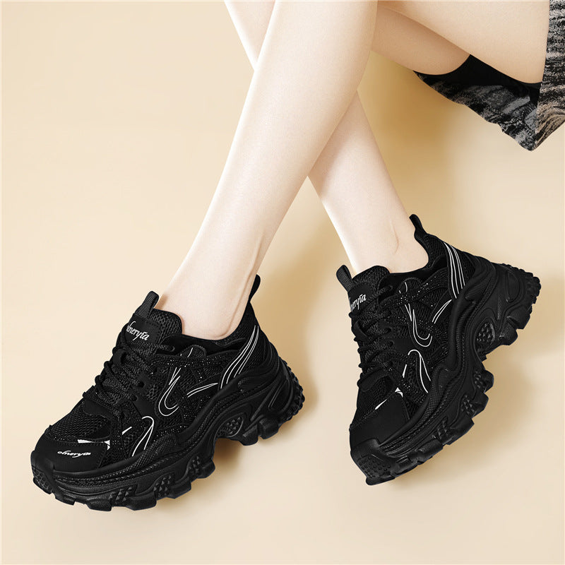 Damen Sportliche Dämpfungssneakers mit atmungsaktiver Oberfläche R&B
