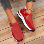 Damen Atmungsaktive Freizeitsneakers mit elastischem Riemendesign R&B