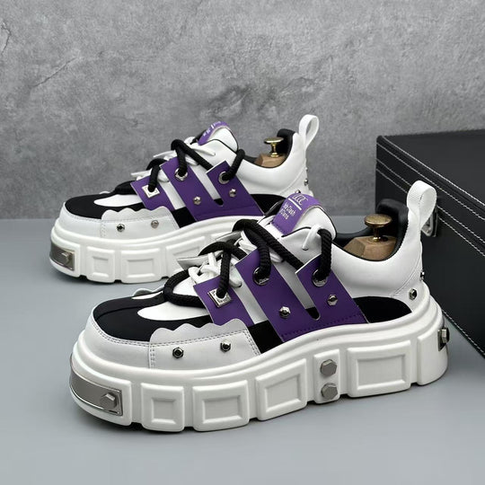 Damen Chunky Sneakers mit auffälligem Design und strapazierfähigem Obermaterial R&B