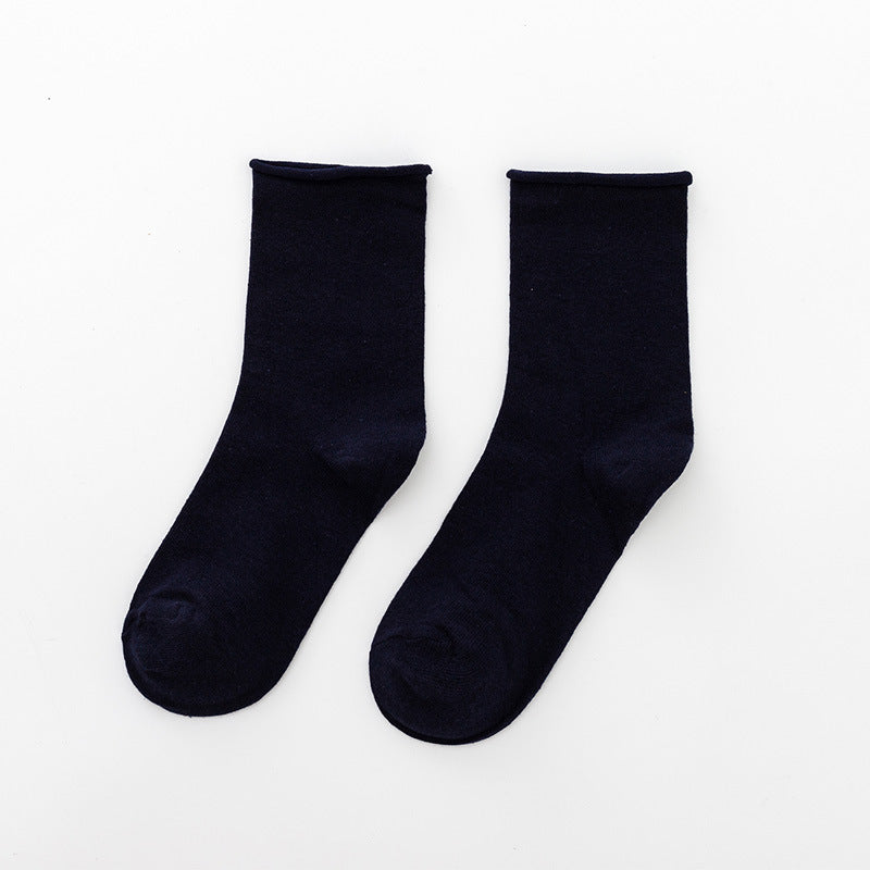 Damen Komfortable Baumwollsocken im klassischen Stil R&B