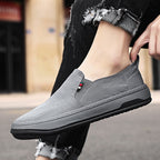 Damen Slip-On Sneakers mit atmungsaktiver Oberflächenstruktur