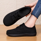 Damen Atmungsaktive Sneaker mit elastischem Lederoberteil R&B