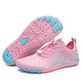 Damen Aqua-Fitness-Schuhe mit atmungsaktiver Obermaterialstruktur und rutschfester Sohle R&B