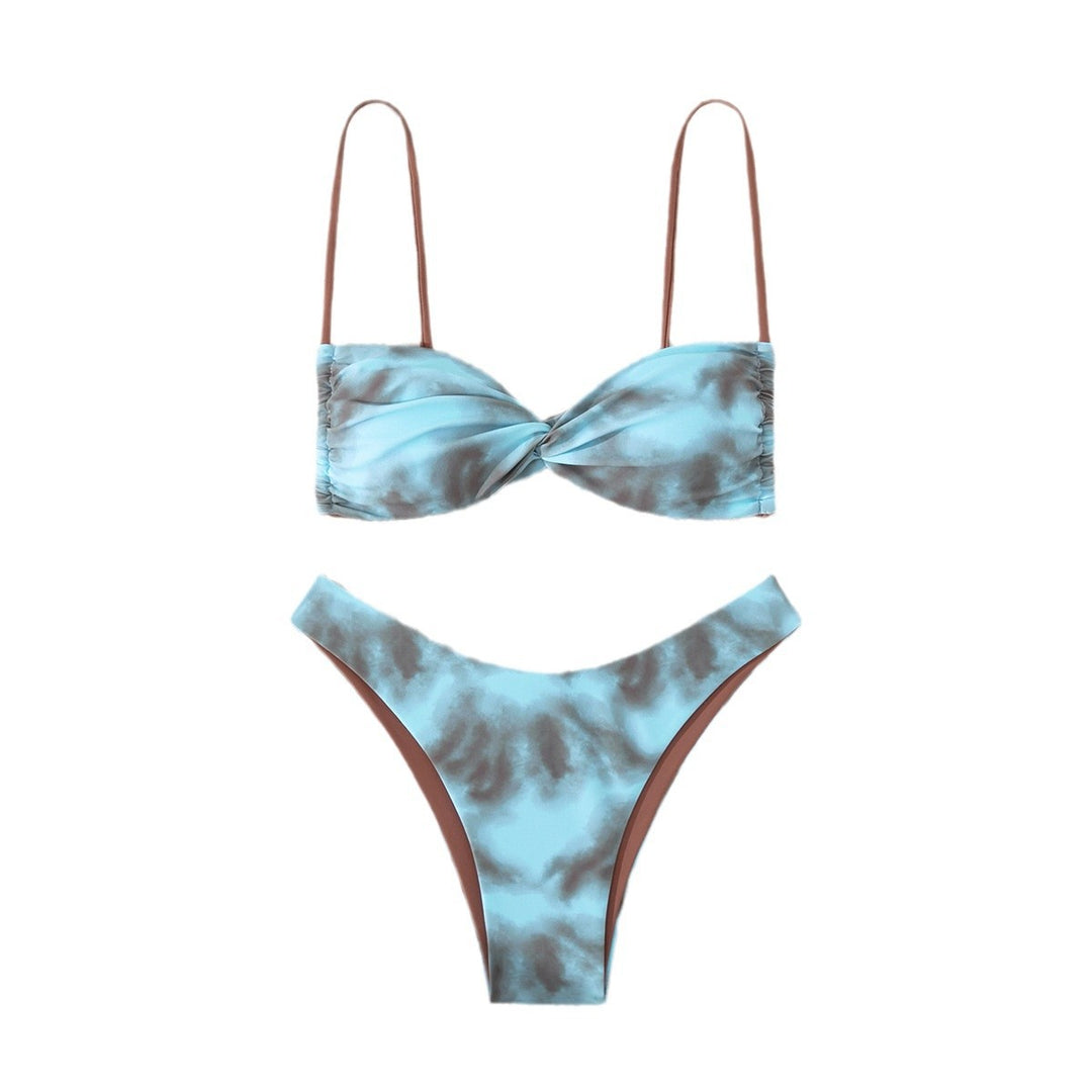 Damen Bikini-Set mit romantischem Twist-Design R&B