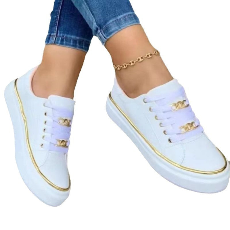Damen Modische Sneaker mit Plateau