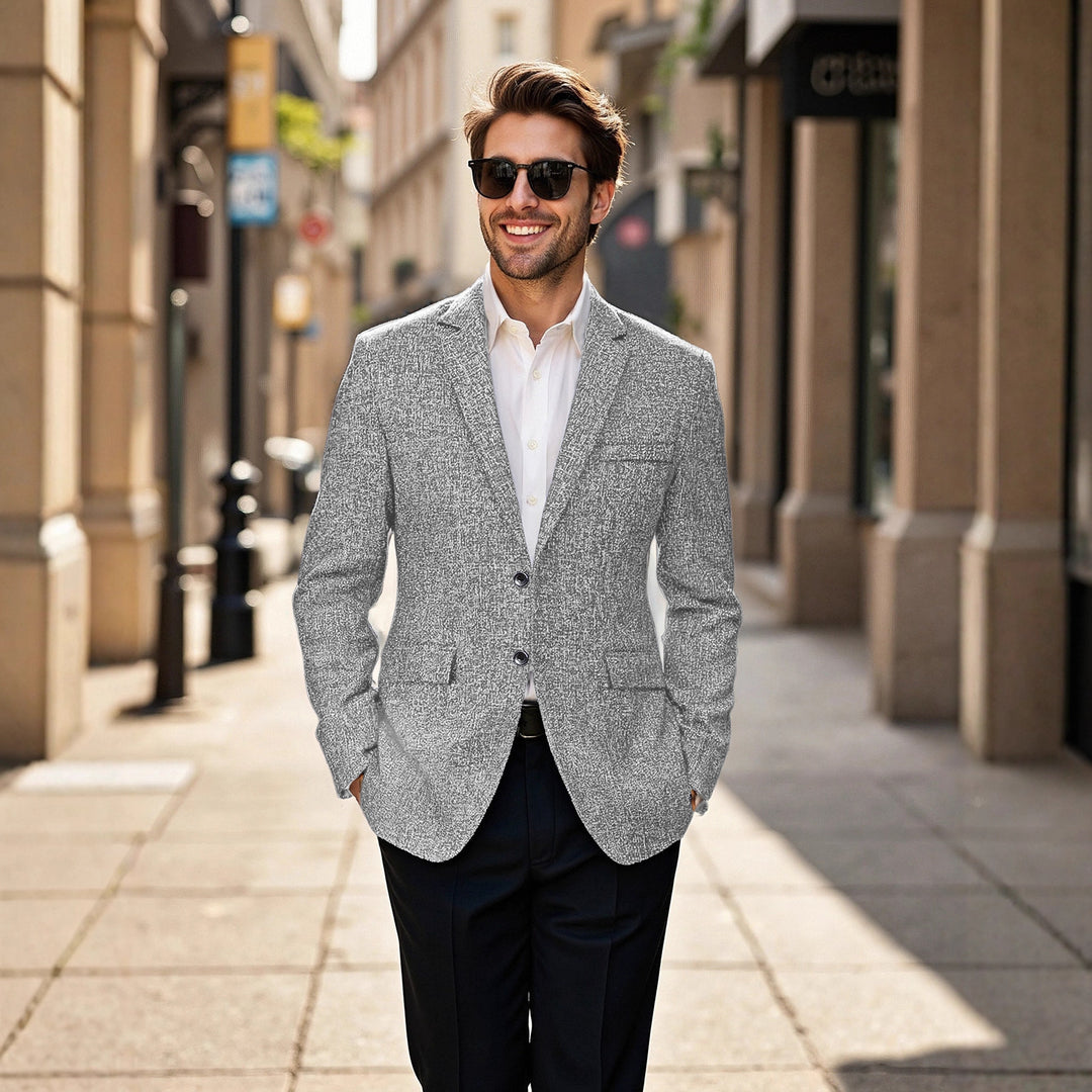 Herren eleganter Freizeitblazer R&B