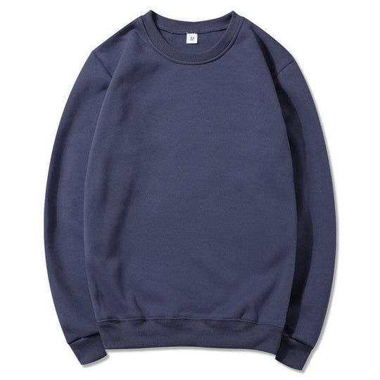 Damen Sweatshirt aus weichem Baumwollmaterial mit Rundhalsausschnitt R&B