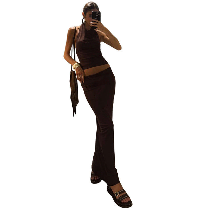Damen Elegantes Oberteil mit asymmetrischem Kragen und raffiniertem Drapierungsdesign R&B