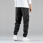 Herren Cargo-Hose mit elastischem Bund und multifunktionalen Taschen R&B