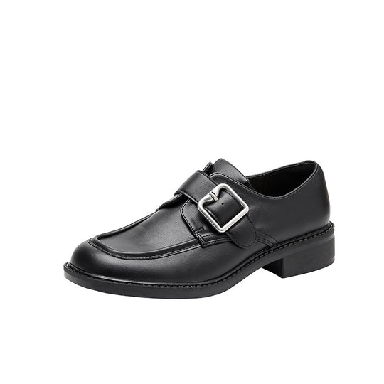 Damen elegante Schnürschuhe mit modischem Schnallen-Detail R&B