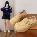 Damen bequeme Clogs mit modischer Schnalle R&B